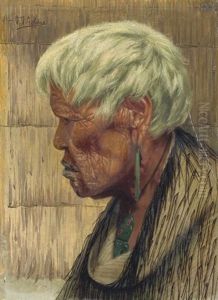 Memories -- Tamaiti Tukino, A Chieftainess Of The Ngatituwharetoa Tribe by Charles Frederick Goldie