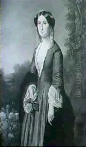 Portraits Frankfurter Bankiers Und Dessen Frau Portraits Frankfurter Bankiers Und Dessen Frau