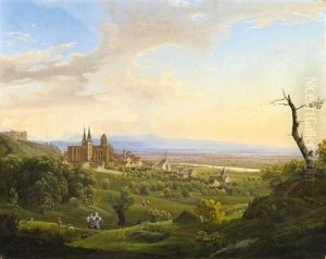 Oppenheim Near The River Rhine