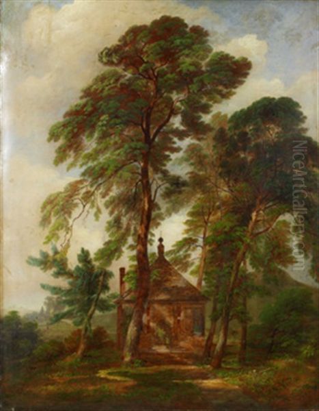 Skogsdunge Med Paviljong - view 1