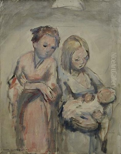 Two Women And Baby - view 1