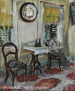 Victorian Interior by Anne Wilson Goldwaite