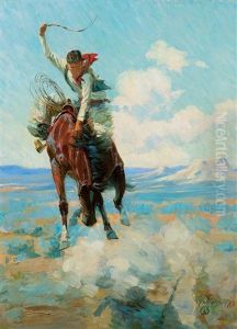 Bucking Bronco by Elling William Gollings