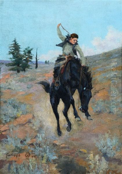 Bucking Horse - view 1