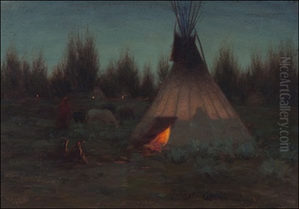 Evening Camp - view 1