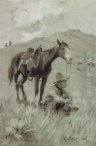 In The Shadow Of His Horse by Elling William Gollings