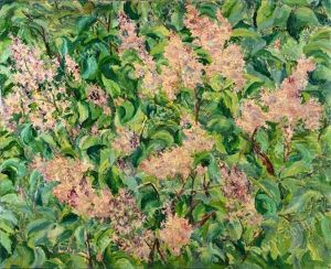 Les Lilas by Aleksandr Jakovlevic Golovin
