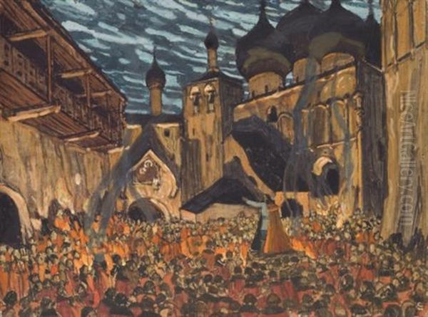Act I Of Pskovityanka (set Design) - view 1