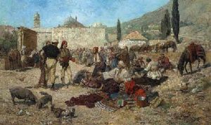 In The Market by Alexander Demetrius Goltz
