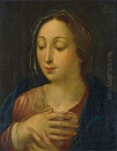 Die Madonna Im Gebet by Goltzius Hendrick