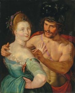 Mars And Venus by Goltzius Hendrick