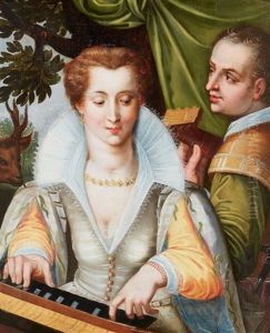 Hearing by Goltzius Hendrick
