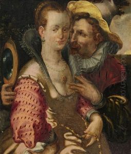 Allegory Of The Sense Of Sight by Goltzius Hendrick
