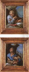 Saint Jude (+ Saint Matthieu; 2 Works) by Goltzius Hendrick