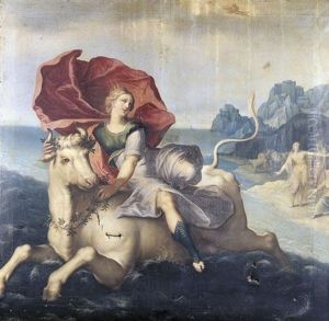 The Rape Of Europa by Goltzius Hendrick