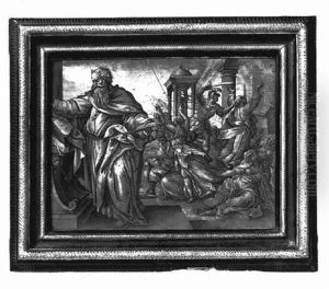 Saint Matthew by Goltzius Hendrick