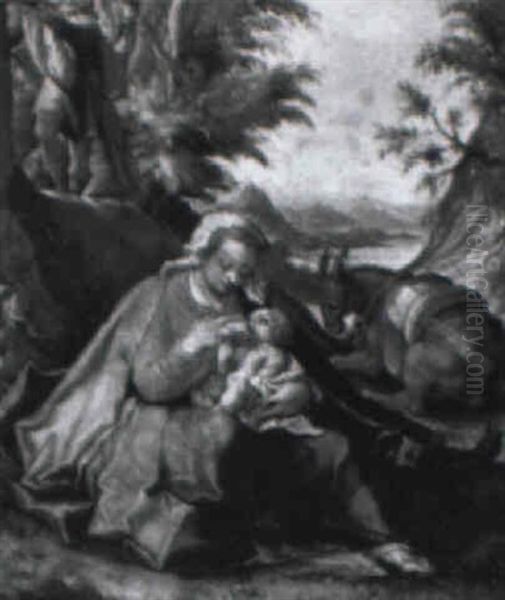 The Rest On The Flight Into Egypt - view 1