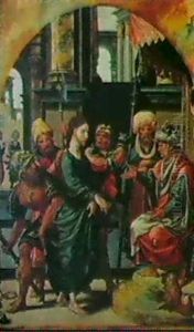 Kristus For Pilatus by Goltzius Hendrick