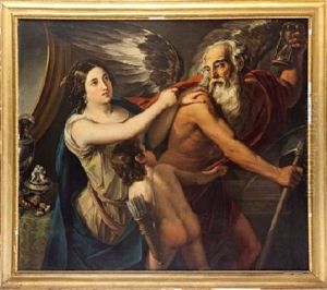 La Belleza Deteniendo Al Tiempo by Antonio Gomez Cros