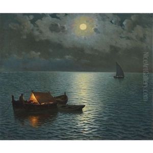 Noche De Luna by Guillermo Gomez Gil