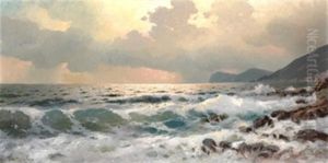 Marina Al Atardecer by Guillermo Gomez Gil
