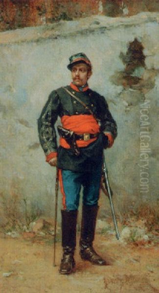 A French Officer - view 1