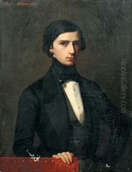 Portrait En Buste De Jeune Homme - view 1
