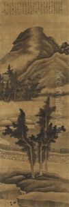 Landscape In The Style Of Dong Yuan And Juran Landscape In The Style Of Dong Yuan And Juran