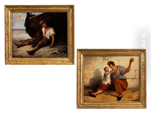 Neapolitanische Fischer (pair) - view 1