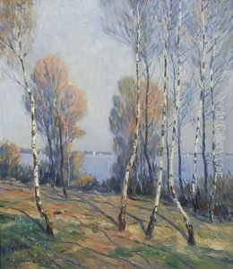 Birken Am Ammersee by Rudolf Gonner