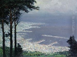 Hafen Von Triest by Rudolf Gonner