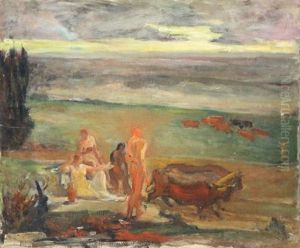 Scene De Champs by Clement Gontier