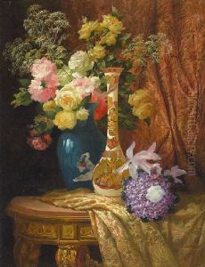 Bouquet De Fleurset Vase Japonais Bouquet De Fleurset Vase Japonais