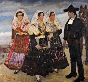 Les Espagnols by Francisco Gonzales de Itturrino