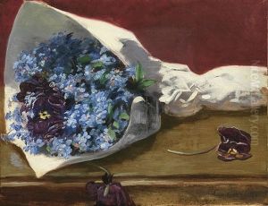 Bouquet De Fleurs by Eva Gonzales