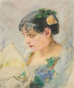 L'espagnole (portrait De La Modiste) by Eva Gonzales