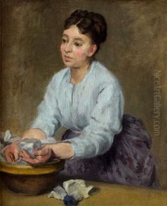 Laveuse (la Boule Bleue) by Jeanne Gonzales