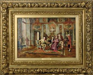 A Competitive Game Of Chess by Juan Antonio Gonzales