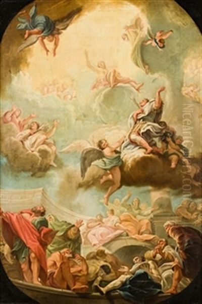 Triunfo De San Sebastian (boceto Para Techo) - view 1