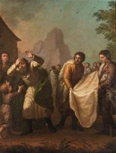 Jose Vendido Por Sus Hermanos by Antonio Gonzalez Velazquez