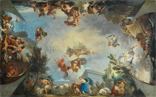 The Triumph Of The Gods - view 1