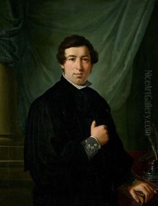 Retrato Del Magistrado Buenaventura Colsa Y Pando, Presidente De La Audencia De Burgos