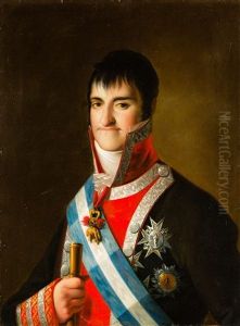 Retrato De Fernando Vii by Zacarias Gonzalez Velazquez