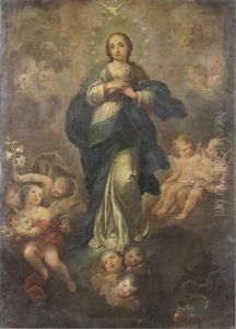 The Immaculate Conception by Zacarias Gonzalez Velazquez