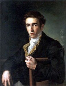 Portrait De Gentilhomme Assis by Zacarias Gonzalez Velazquez