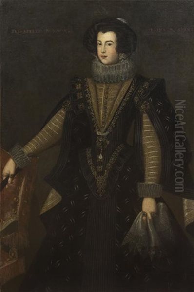 Portrait Of Isabella Bourbon, Queen Of Spain - view 1