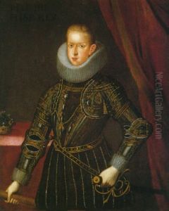 Retrato De Felipe Iv by Bartolome Gonzalez