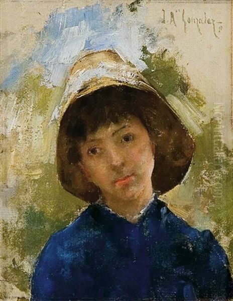 Retrato De Joven Con Sombrero - view 1
