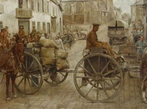 Military Procession by Juan Antonio Gonzalez