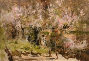 Le Printemps Au Verger by Juan Antonio Gonzalez